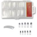 100 St. Dual System Form Tips NT 89 - Popits Nail Tips  - Tipbox